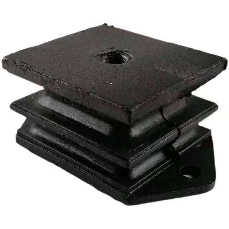 Shacman F2000 Engine Front Rubber Mount DZ9114593001 Ike dị elu Cushion Shock Absorber